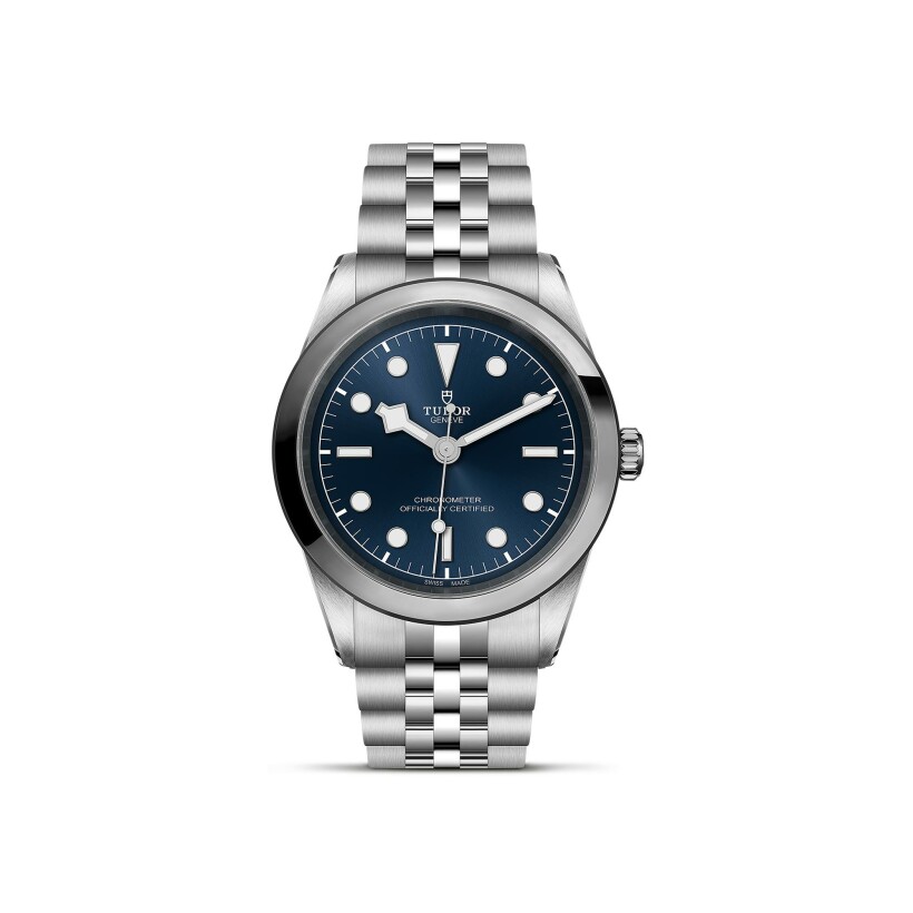 TUDOR Black Bay 41 watch, 41mm steel case, Steel bracelet