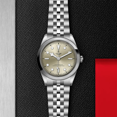 TUDOR Black Bay 41 watch, 41mm steel case, Steel bracelet