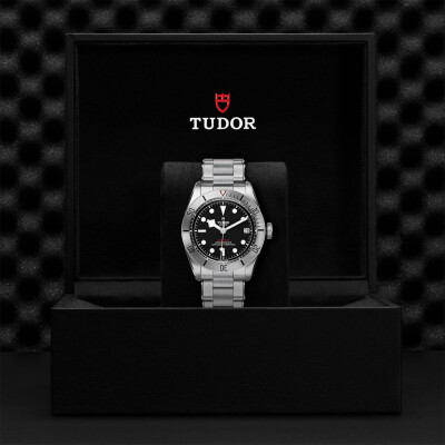 TUDOR Black Bay Steel watch, 41 mm steel case, steel bracelet