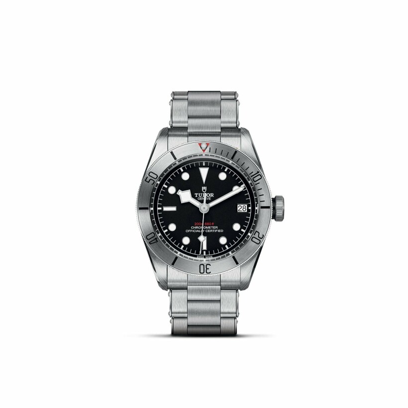 TUDOR Black Bay Steel watch, 41 mm steel case, steel bracelet