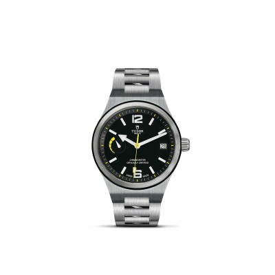 TUDOR North Flag watch, 40 mm steel case, steel bracelet