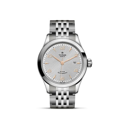 TUDOR 1926 watch, 28 mm steel case, silver dial