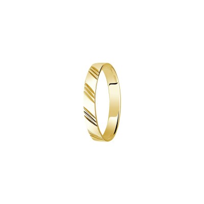 Alliance en or jaune, 3.5mm
