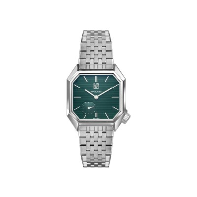 Montre March LA.B Mansart Automatique Petite Seconde - Grall - Acier 7 Maillons