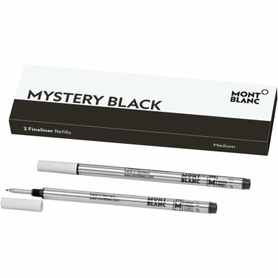 Montblanc (M) Mystery Black 2 refills, for thin felt