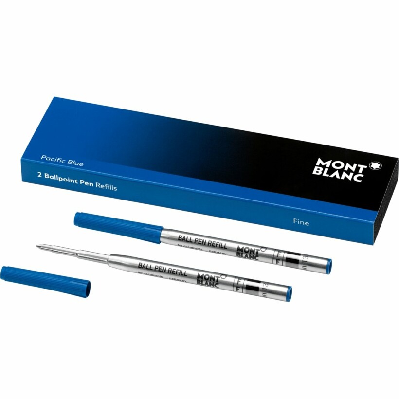 Montblanc (F) Pacific Blue 2 refills pen