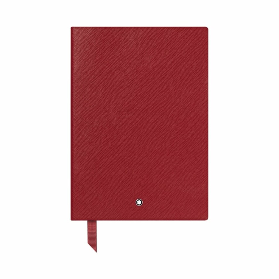 Carnet #146 Montblanc Fine Stationery, Red, avec lignes