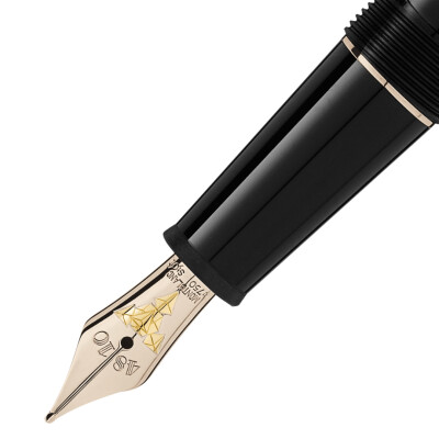 Montblanc Meisterstück Doué Geometry Classic gold fountain pen