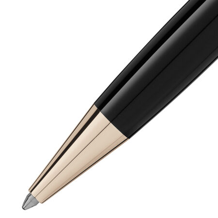 Stylo bille Montblanc Meisterstück Doué Geometry Classique doré or signature