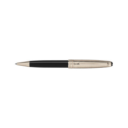 Stylo bille Montblanc Meisterstück Doué Geometry Classique doré or signature