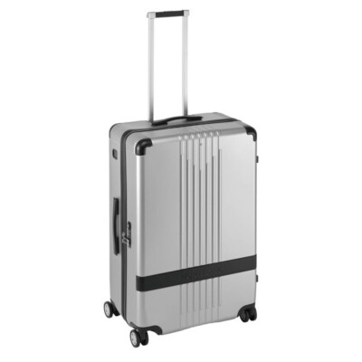 Montblanc Nightflight medium suitcase in polycarbonate and leather