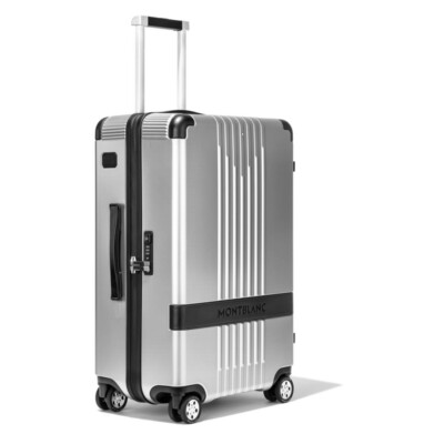 Montblanc Nightflight medium suitcase in polycarbonate and leather