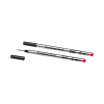 2 recharges Montblanc pour rollerball (M), Modena Red