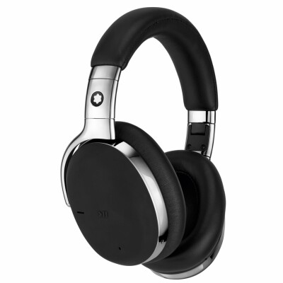 Montblanc MB 01 wireless over-ear black headphones