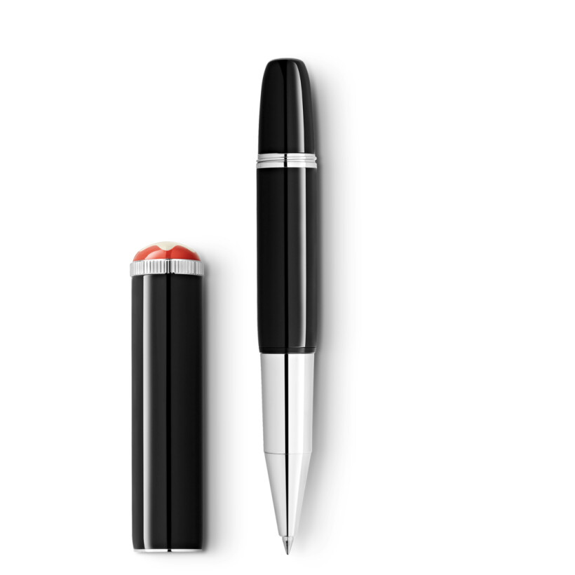 Rollerball Montblanc Montblanc Heritage red and black «Baby» Special Edition black