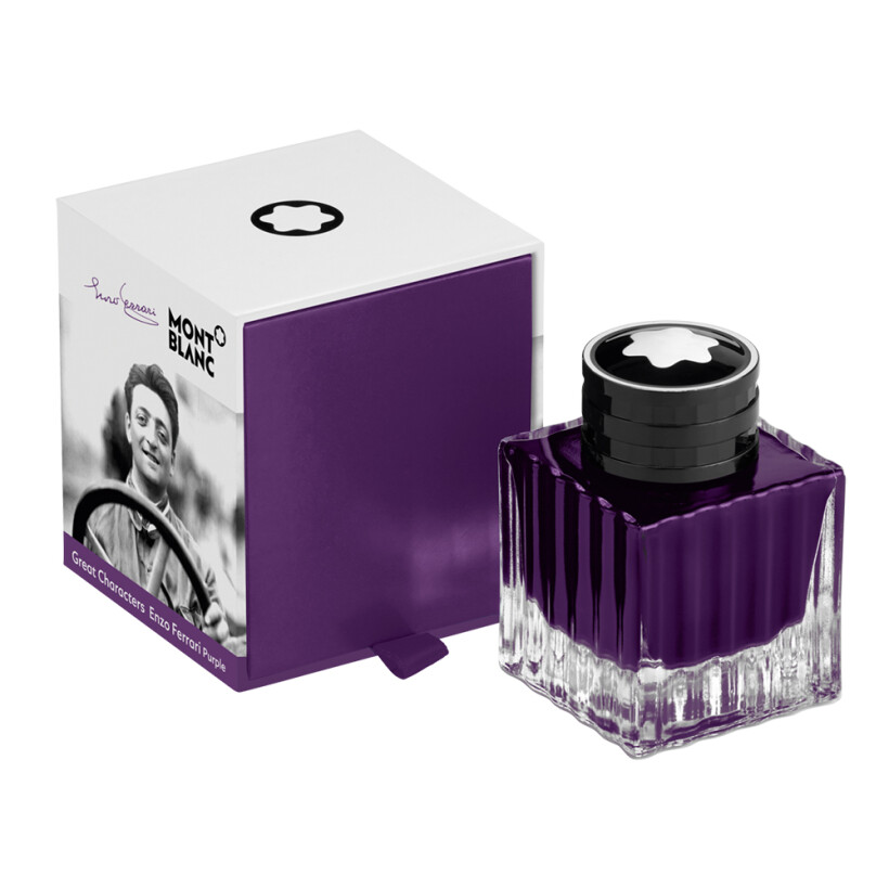 Encrier Montblanc 50 ml, violet, Great Characters Enzo Ferrari