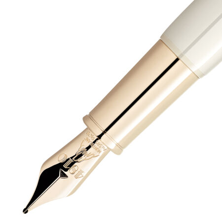 Stylo plume Montblanc Montblanc Heritage Rouge et Noir « Baby » Special Edition couleur ivoire (F)