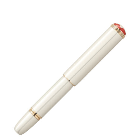 Stylo plume Montblanc Montblanc Heritage Rouge et Noir « Baby » Special Edition couleur ivoire (F)