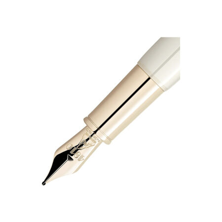 Stylo plume Montblanc Montblanc Heritage Rouge et Noir « Baby » Special Edition couleur ivoire (F)