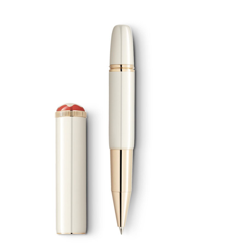 Rollerball Montblanc Montblanc Heritage Rouge et Noir « Baby » Special Edition couleur ivoire
