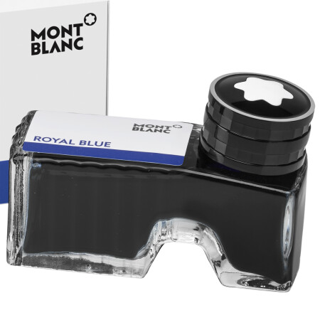 Montblanc royal blue inkwell, 60ml