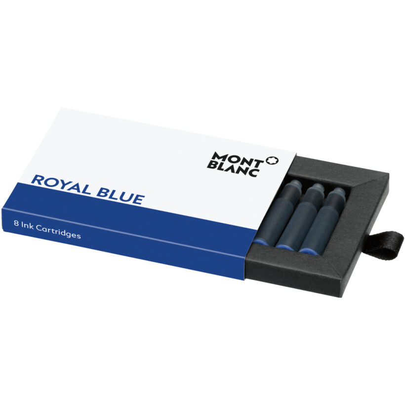 Montblanc, royal blue ink cartridges