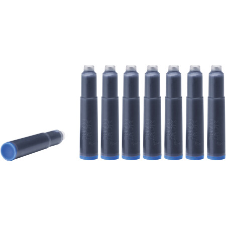 Montblanc royal blue ink cartridges