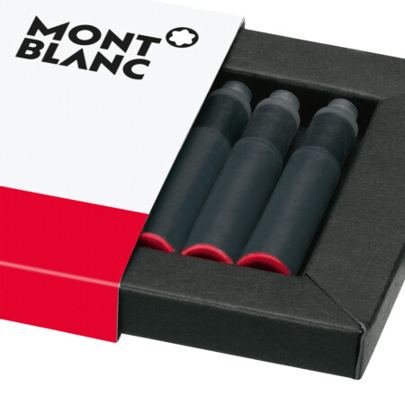 Cartouches d’encre Montblanc, rouge modène