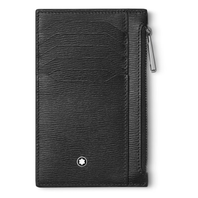 Porte-cartes Montblanc 8cc avec poche zippée Meisterstück 4810