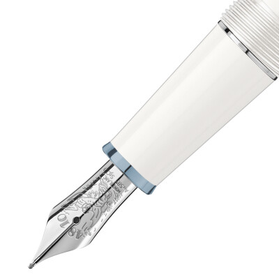 Stylo plume Montblanc Meisterstück Glacier Classique blanc