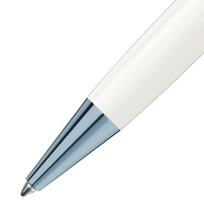Stylo bille Montblanc Meisterstück Glacier Classique blanc