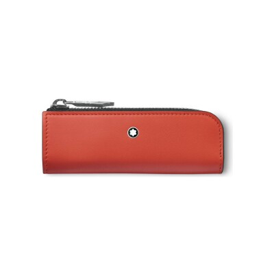 Montblanc Meisterstück Selection 1-Pen Pouch Heritage Rouge et Noir Baby