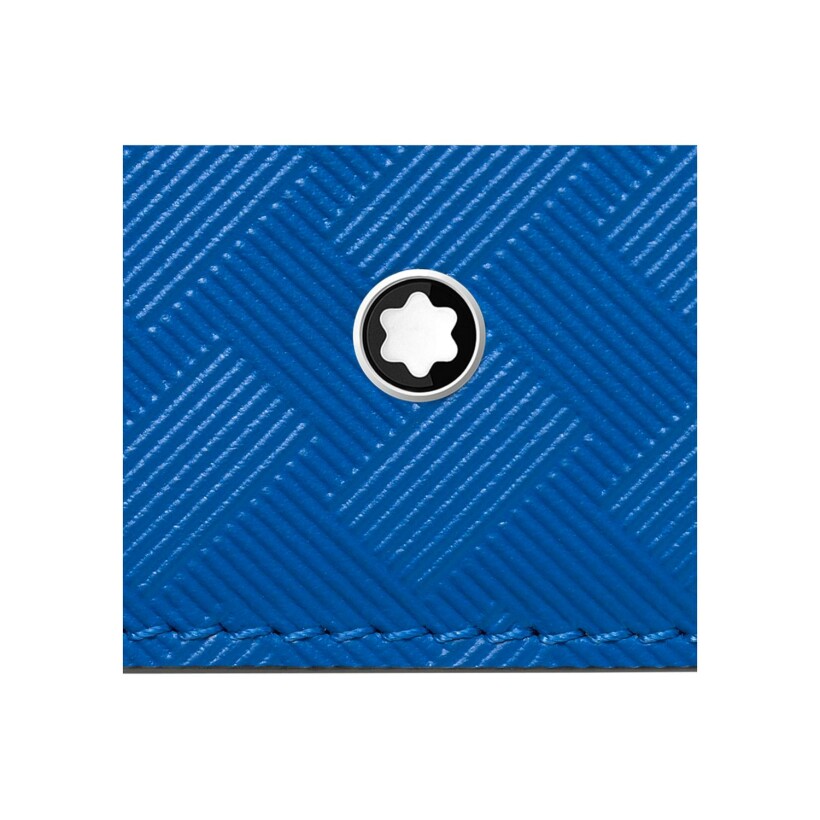 Porte-cartes Montblanc Extreme 3.0 8cc avec poche zippée en cuir