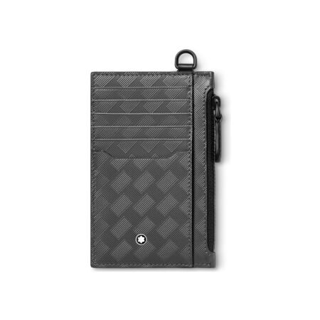 Porte-cartes Montblanc Extreme 3.0 8cc avec poche zippée en cuir