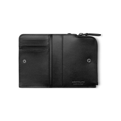 Porte-cartes Montblanc Extreme 3.0 3cc avec poche zippée en cuir