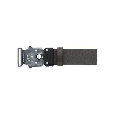 Ceinture Montblanc de 35 mm avec boucle M LOCK 4810 en cuir