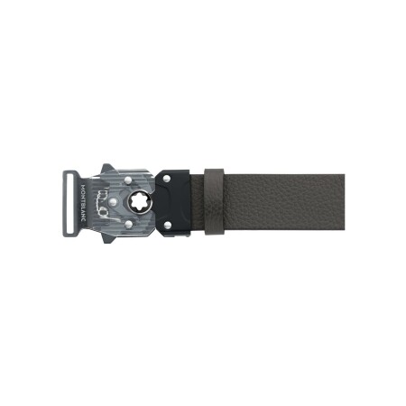 Ceinture Montblanc de 35 mm avec boucle M LOCK 4810 en cuir