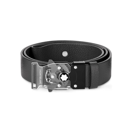 Ceinture Montblanc de 35 mm avec boucle M LOCK 4810 en cuir