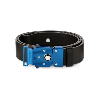 Ceinture Montblanc de 35 mm avec fermoir M LOCK 4810 en cuir