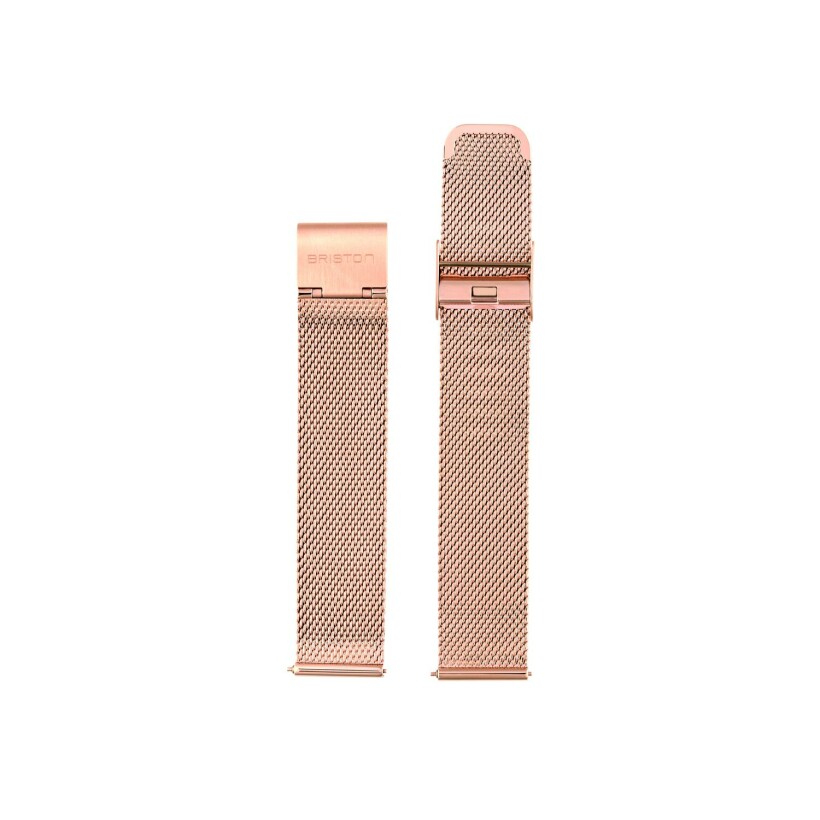 Bracelet de montre Briston en métal doré rose