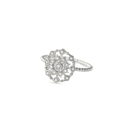 Bague Maria Battaglia Terra Muredda en or blanc et diamants