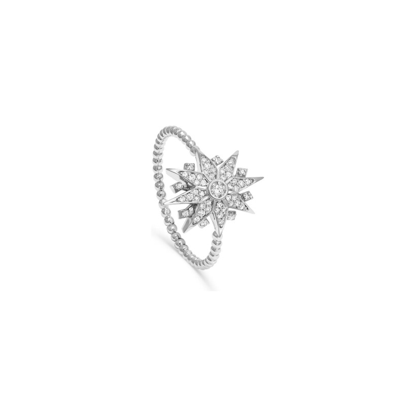 Maria Battaglia Universu Diana ring, white gold and diamonds