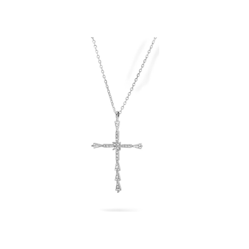 Maria Battaglia Universu Niculina necklace, white gold and diamonds