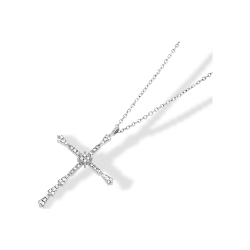 Maria Battaglia Universu Niculina necklace, white gold and diamonds