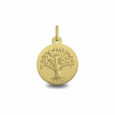 Médaille arbre de vie en or jaune