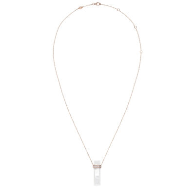 Pendentif Heavenly Meteor en or rose, diamants et nacre, GM