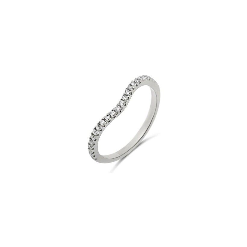 Bague Vaneste en or blanc et diamants