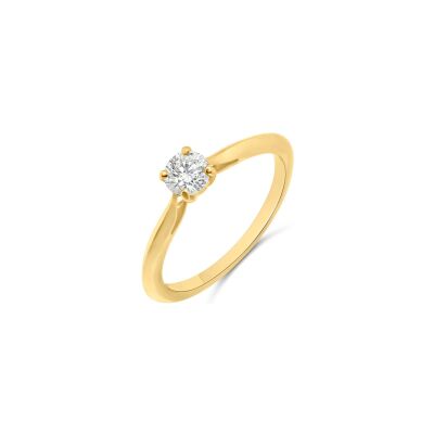 Bague Vaneste Promesse en or rose et diamant