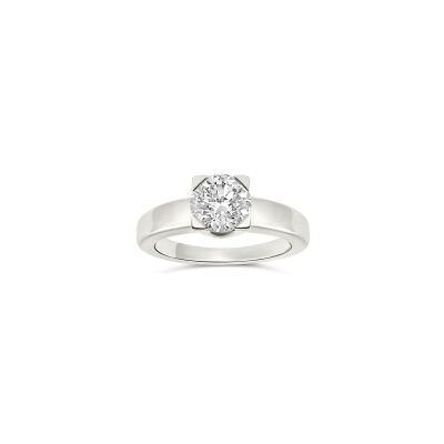 Bague Vaneste Intemporels Caractère en or blanc et diamant