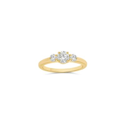 Bague Vaneste Brune en or rose et diamants